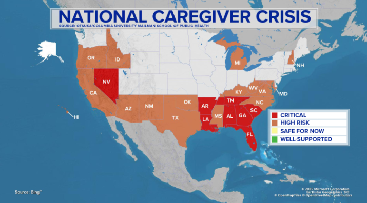 Georgia’s Caregiver Crisis: Ranking Last Nationally — How Senior Care Agencies Can Retain Talent in 2025 — Instant Courier Rates
